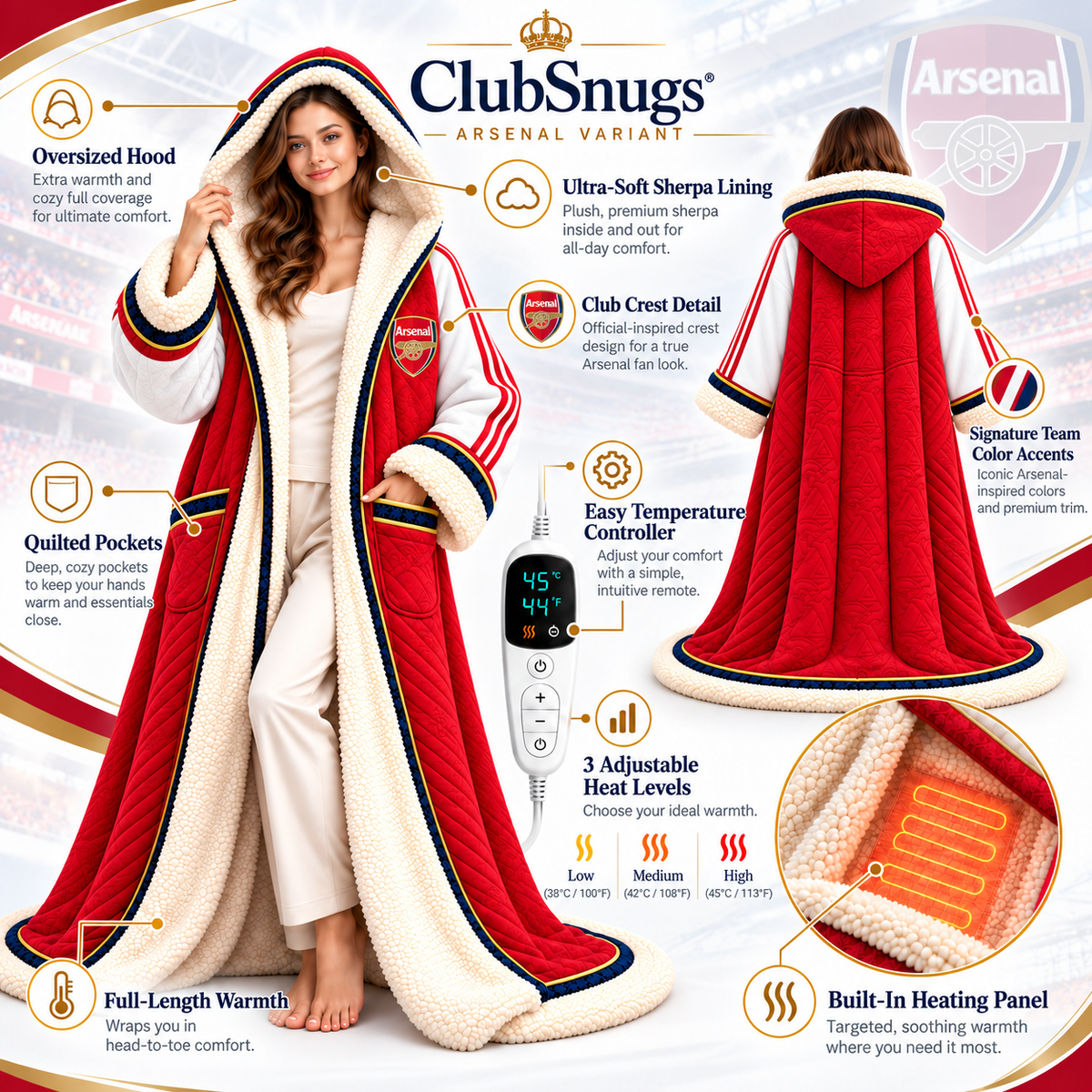 AFC Heated Robe